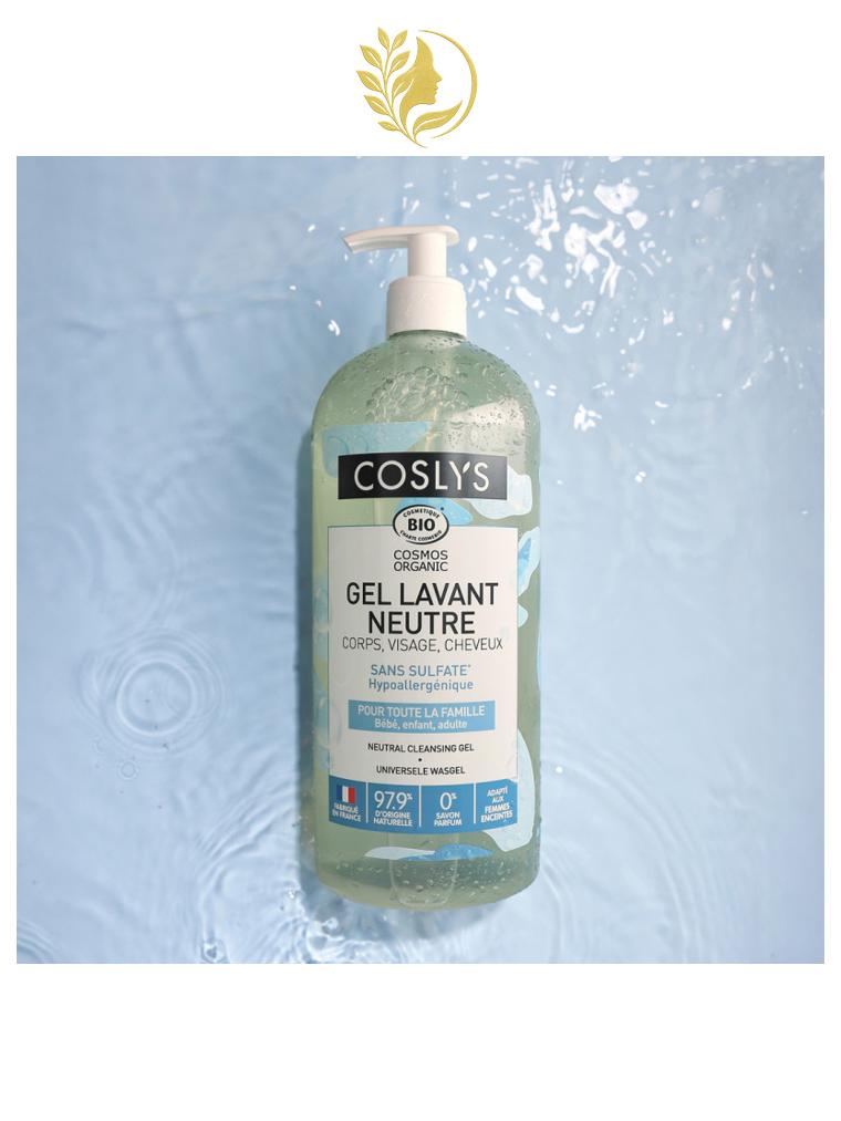 COSLYS GEL LAVANT NEUTRE HYPOALLERGENIQUE - 1 L -