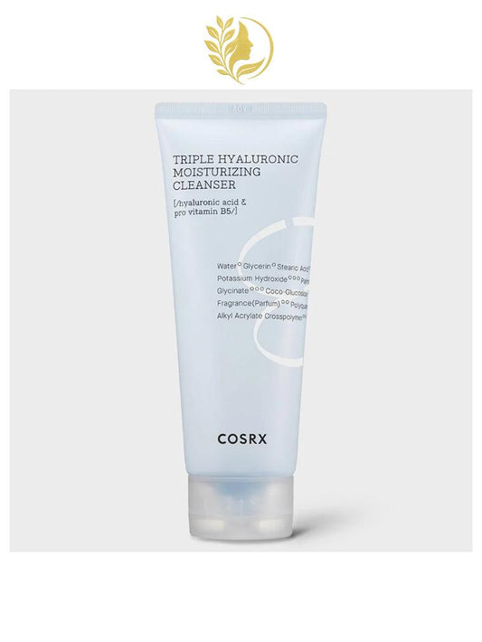 COSRX TRIPLE HYALURONIC MOISTURIZING CLEANSER 150ML
