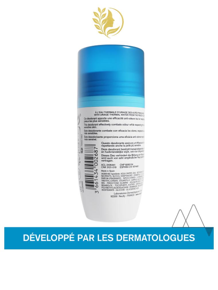 URIAGE DÉODORANT DOUCEUR  SANS ALCOOL, ANTI-ODEUR - 50 ML -