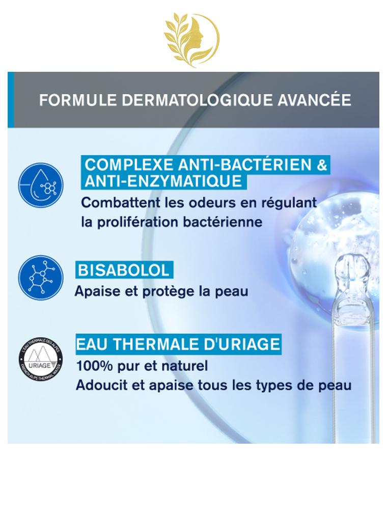 URIAGE DÉODORANT DOUCEUR  SANS ALCOOL, ANTI-ODEUR - 50 ML -