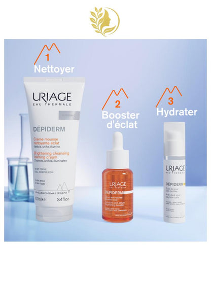 URIAGE DÉPIDERM - SOIN DE JOUR ANTI-TACHES SPF50+ PRÉVIENT & PROTÈGE CONTRE LES TACHES - 30 ML -