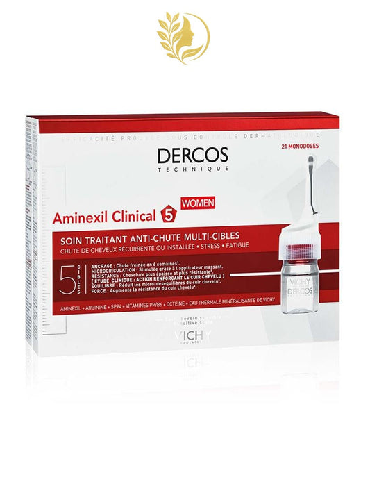 DERCOS TECHNIQUE AMINEXIL CLINICAL 5 FEMMES - 5 * 21 ML -