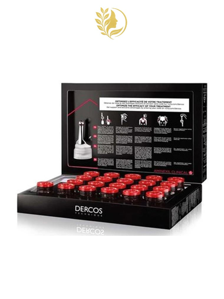 DERCOS TECHNIQUE AMINEXIL CLINICAL 5 HOMMES - 5 * 21 ML -