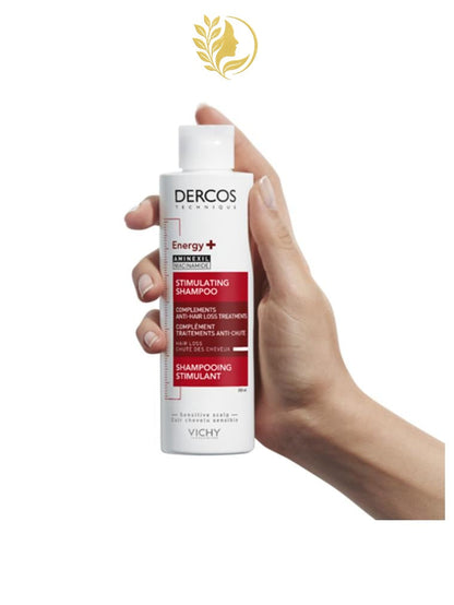 DERCOS TECHNIQUE SHAMPOOING ENERGY+ ANTI-CHUTE - 200 & 400 ML -