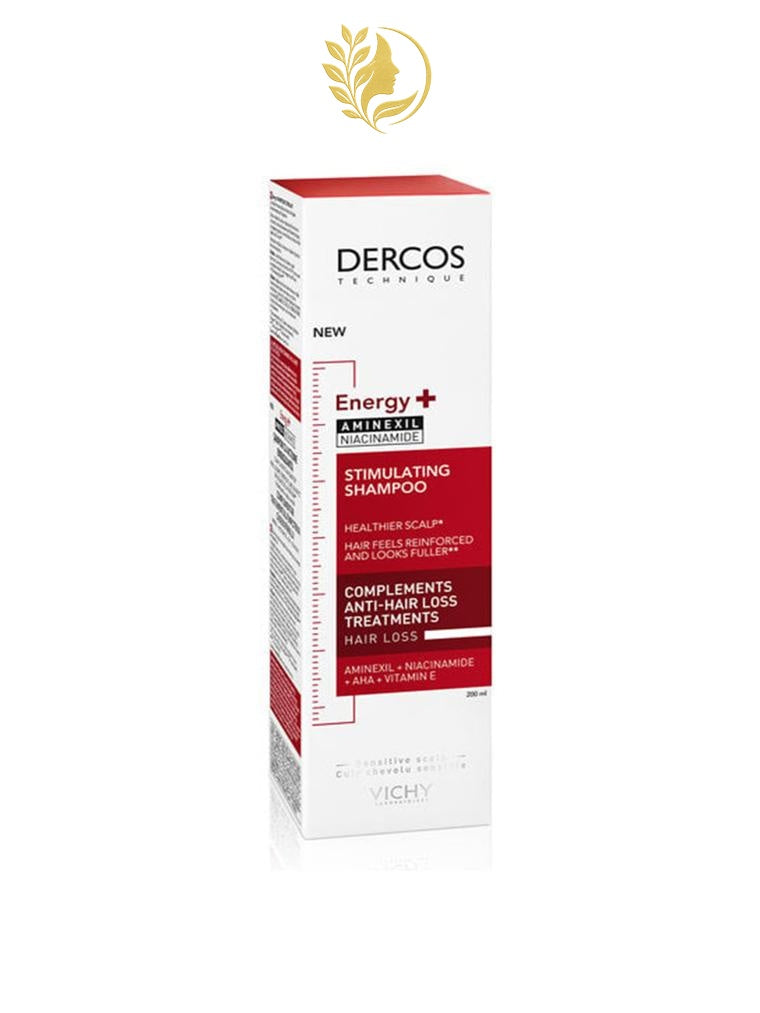 DERCOS TECHNIQUE SHAMPOOING ENERGY+ ANTI-CHUTE - 200 & 400 ML -