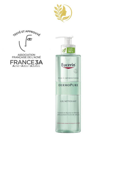 EUCERIN DERMOPURE GEL NETTOYANT - 200 ML -