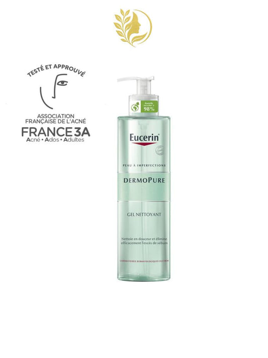 EUCERIN DERMOPURE GEL NETTOYANT - 200 ML -