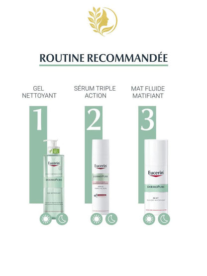 EUCERIN DERMOPURE GEL NETTOYANT - 200 ML -