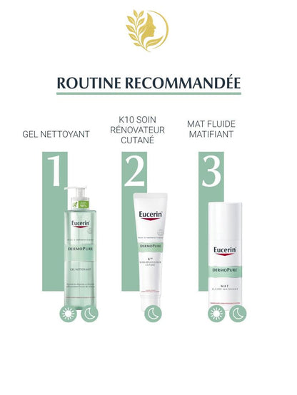 EUCERIN DERMOPURE K10 SOIN RÉNOVATEUR CUTANÉ - 40 ML -