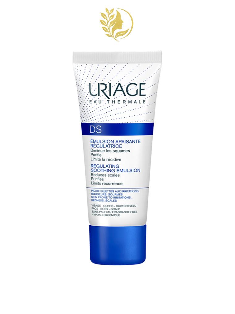 URIAGE DS - ÉMULSION APAISANTE RÉGULATRICE DIMINUTION DES SQUAMES ET ROUGEURS - 40 ML -