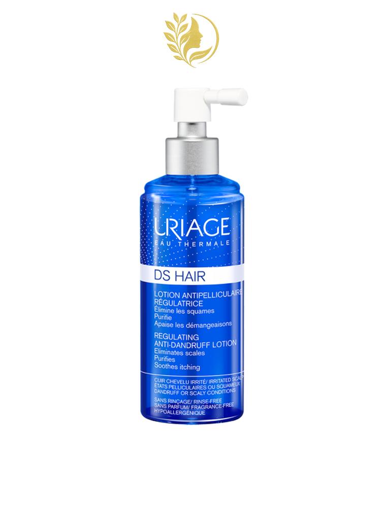 URIAGE DS HAIR - LOTION ANTIPELLICULAIRE RÉGULATRICE  CUIR CHEVELU APAISÉ ET PELLICULES ÉLIMINÉES - 100 ML -