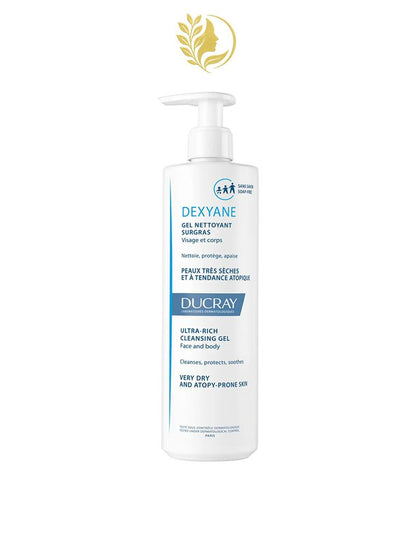 DUCRAY DEXYANE GEL NETTOYANT SURGRAS - 400 ML -