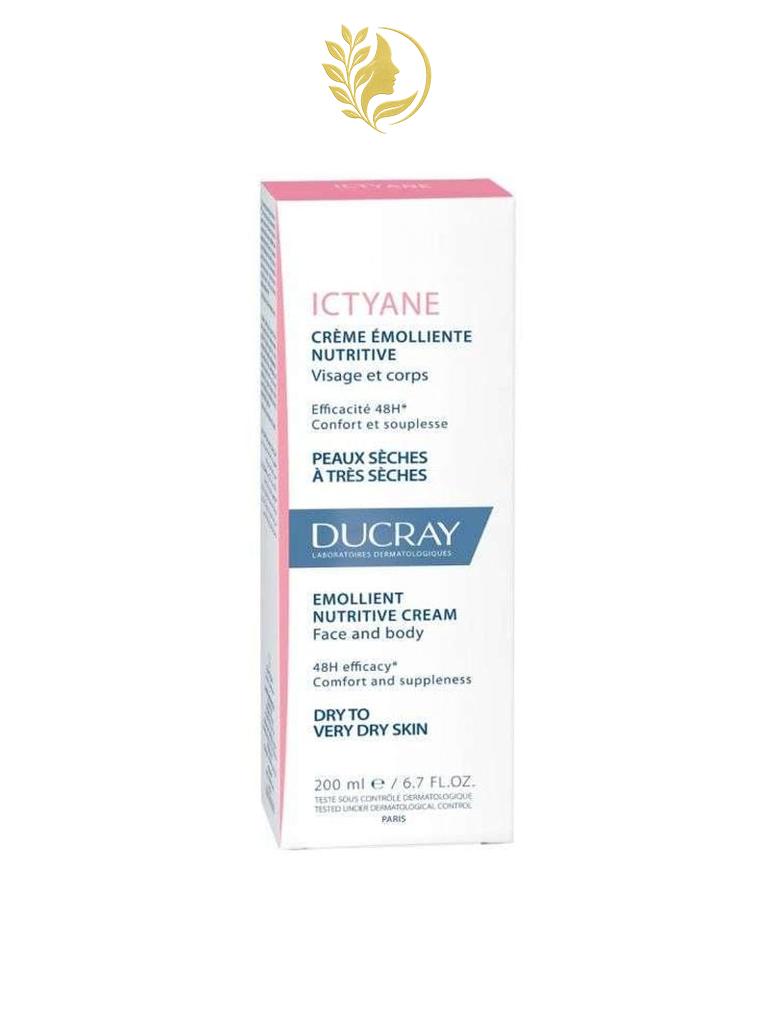 DUCRAY ICTYANE CREME EMOLLIENTE NUTRITIVE VISAGE ET CORPS 200 ML