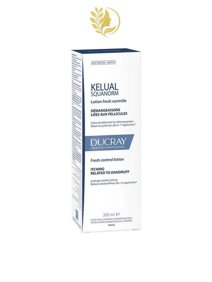 DUCRAY KELUAL SQUANORM LOTION FRESH CONTRÔLE - PELLICULES & DÉMANGEAISONS - 200 ML -
