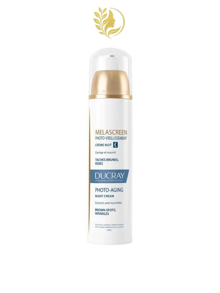 DUCRAY MELASCREEN PHOTO VEILLESSEMENT CREME NUIT 50 ML