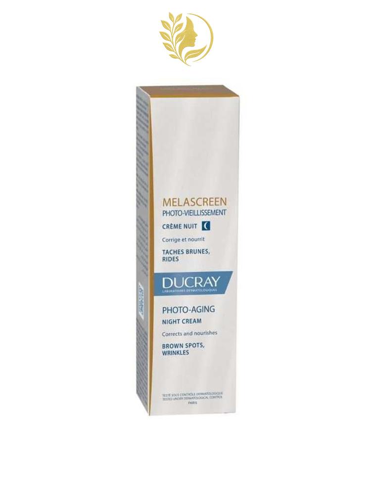 DUCRAY MELASCREEN PHOTO VEILLESSEMENT CREME NUIT 50 ML