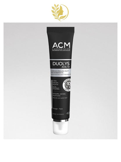 ACM DUOLYS AHA 10 CRÈME PEELING NUIT RÉGÉNÉRANTE - 40 ML -