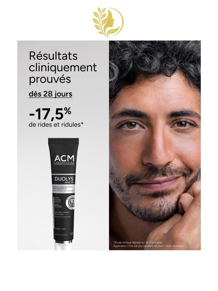 ACM DUOLYS AHA 10 CRÈME PEELING NUIT RÉGÉNÉRANTE - 40 ML -