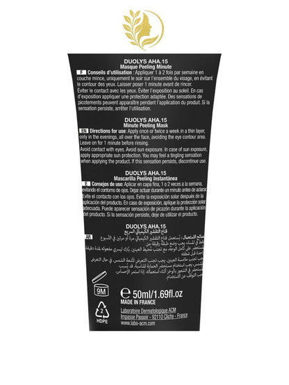 ACM DUOLYS AHA 15 MASQUE PEELING MINUTE - 50 ML -