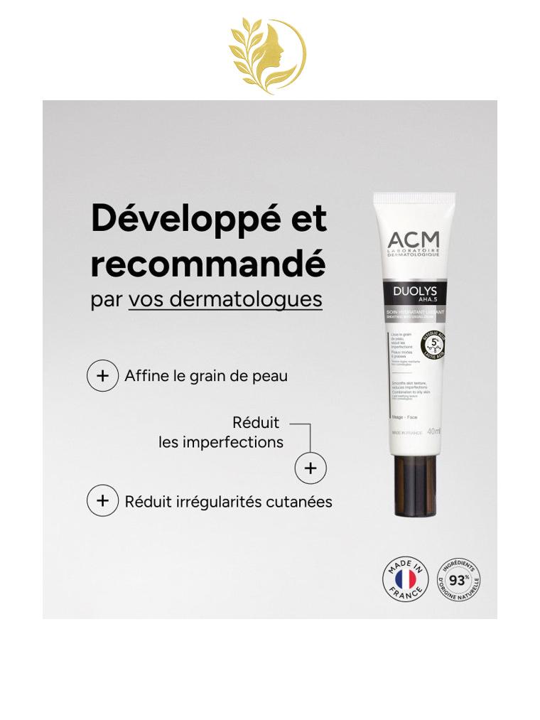 ACM DUOLYS AHA.5 SOIN HYDRATANT LISSANT - 40 ML -