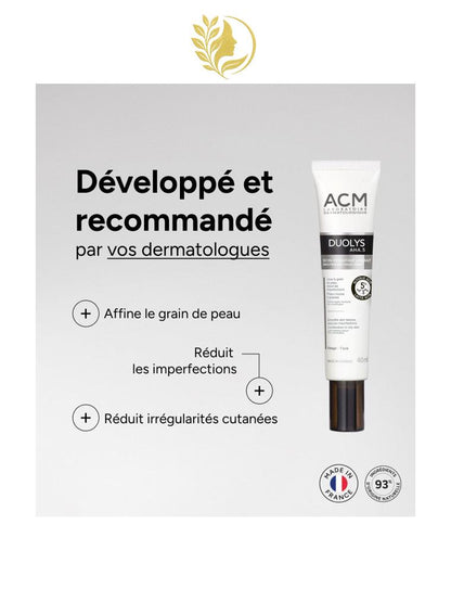 ACM DUOLYS AHA.5 SOIN HYDRATANT LISSANT - 40 ML -