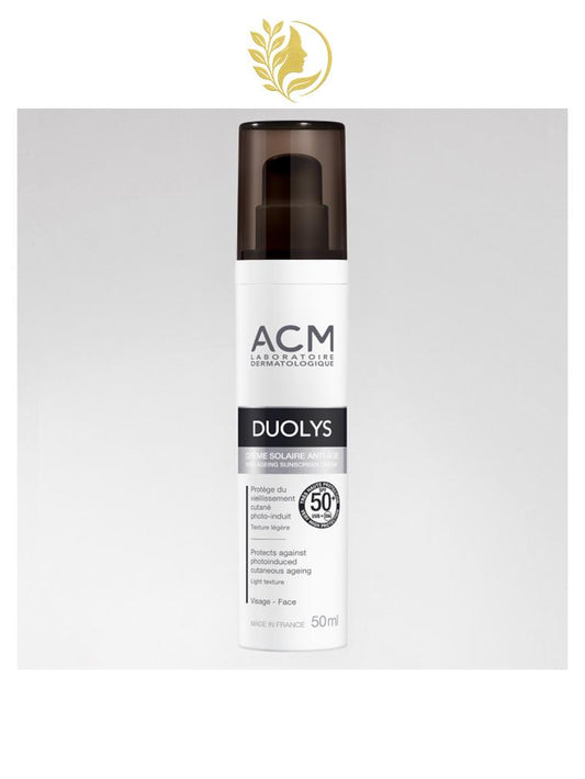 ACM DUOLYS CRÈME SOLAIRE ANTI-ÂGE SPF 50+ - 50 ML -