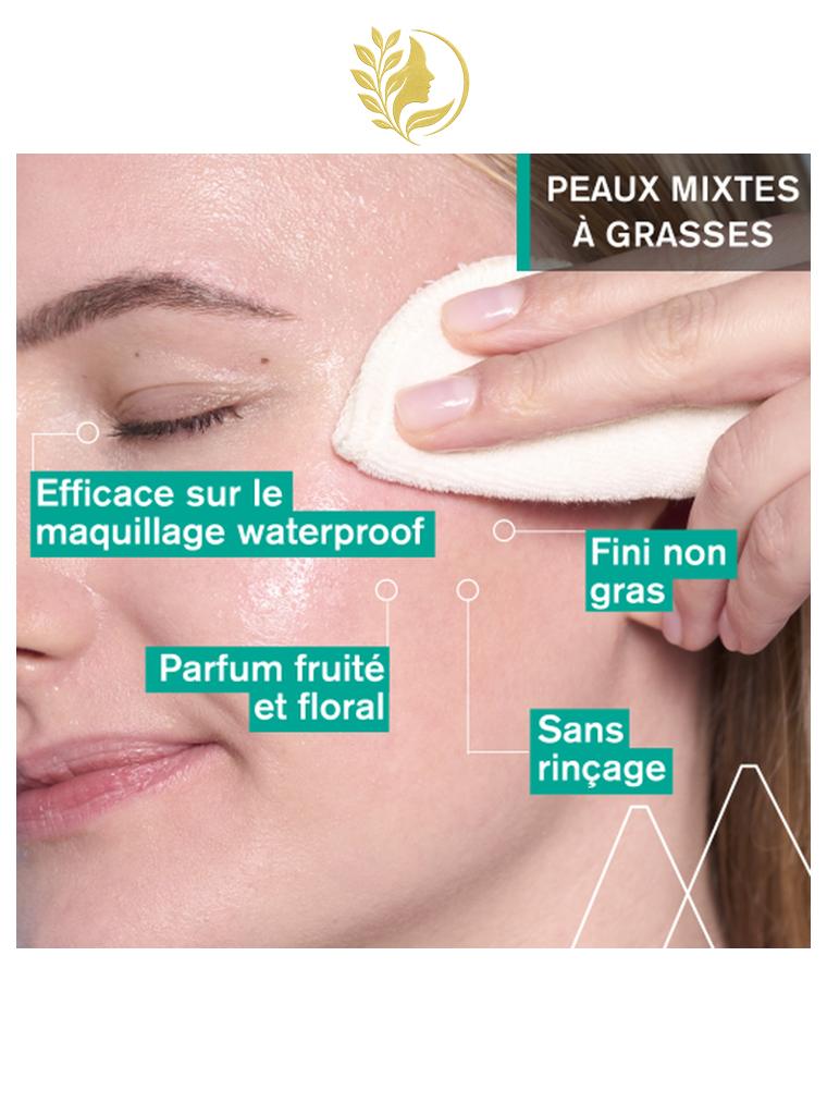 URIAGE EAU MICELLAIRE THERMALE – PEAUX MIXTES À GRASSES  DÉMAQUILLE, NETTOIE, PURIFIE - 250 ML -