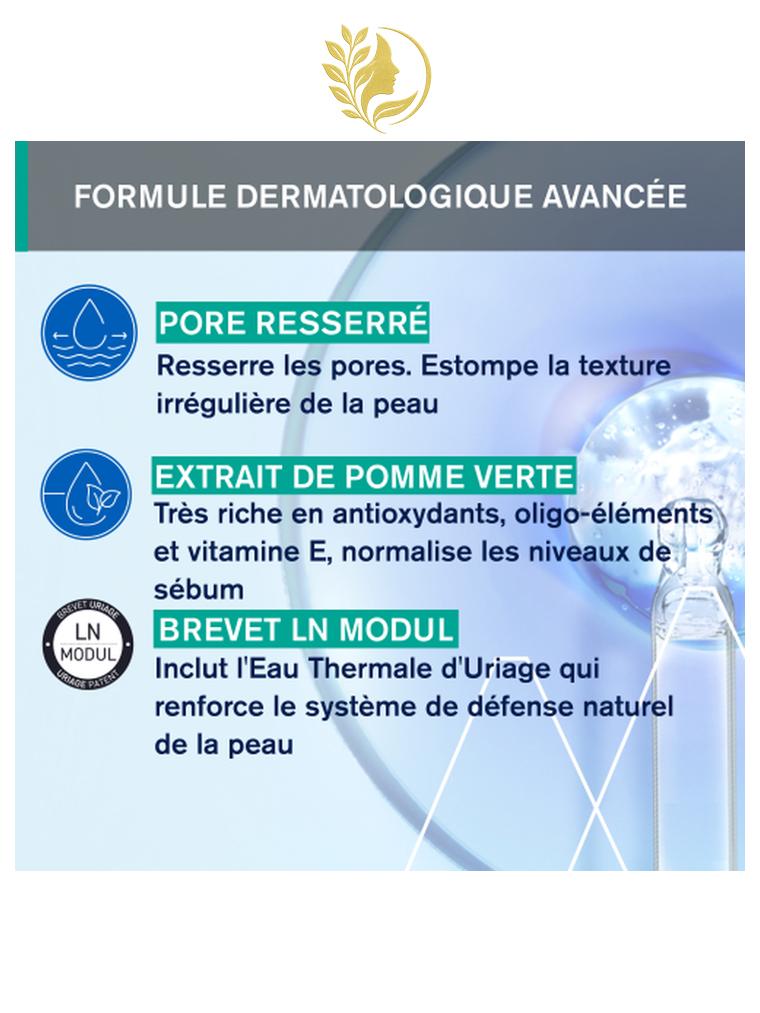 URIAGE EAU MICELLAIRE THERMALE – PEAUX MIXTES À GRASSES  DÉMAQUILLE, NETTOIE, PURIFIE - 250 ML -