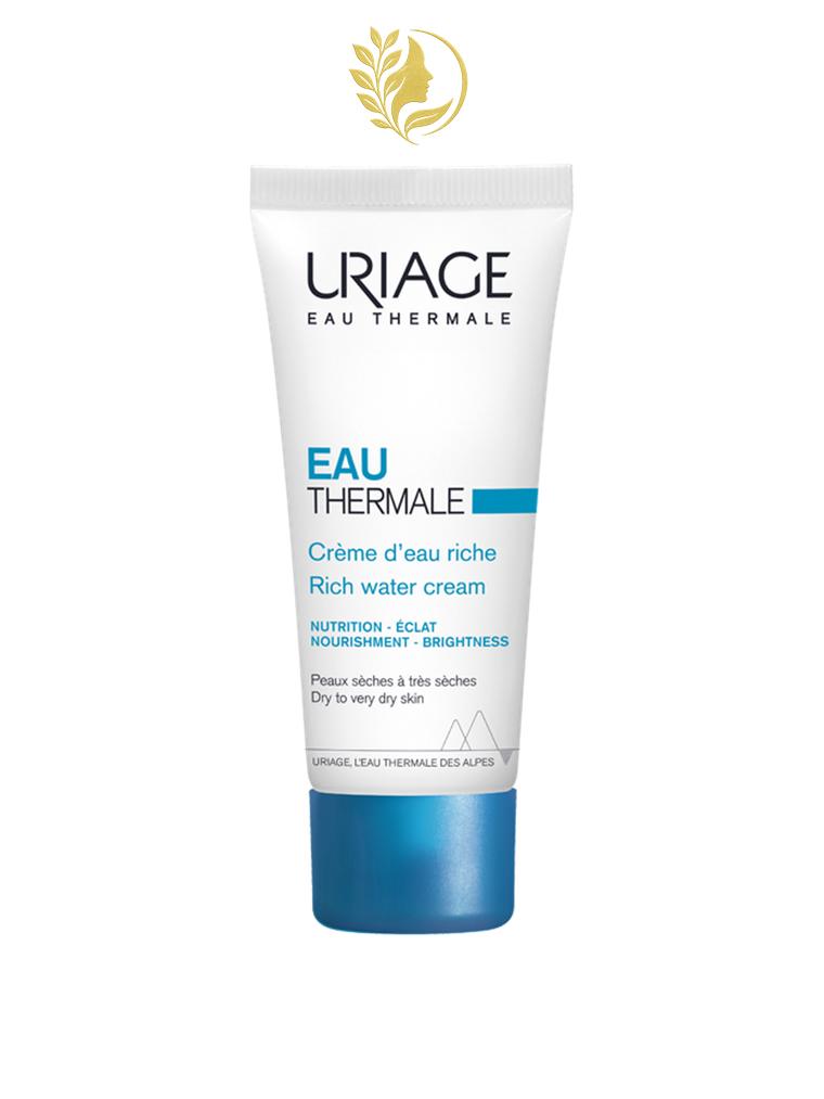URIAGE EAU THERMALE - CRÈME D'EAU RICHE  NOURRIT, PROTÈGE, APAISE - 40 ML -