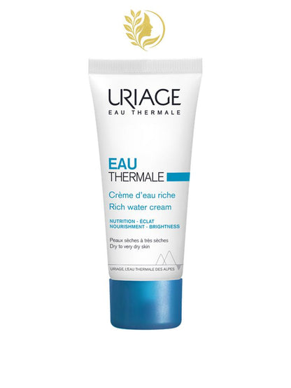 URIAGE EAU THERMALE - CRÈME D'EAU RICHE  NOURRIT, PROTÈGE, APAISE - 40 ML -