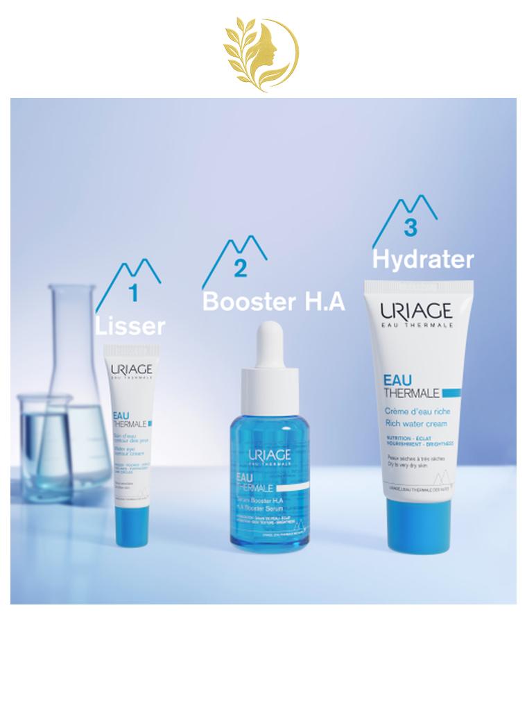 URIAGE EAU THERMALE - CRÈME D'EAU RICHE  NOURRIT, PROTÈGE, APAISE - 40 ML -