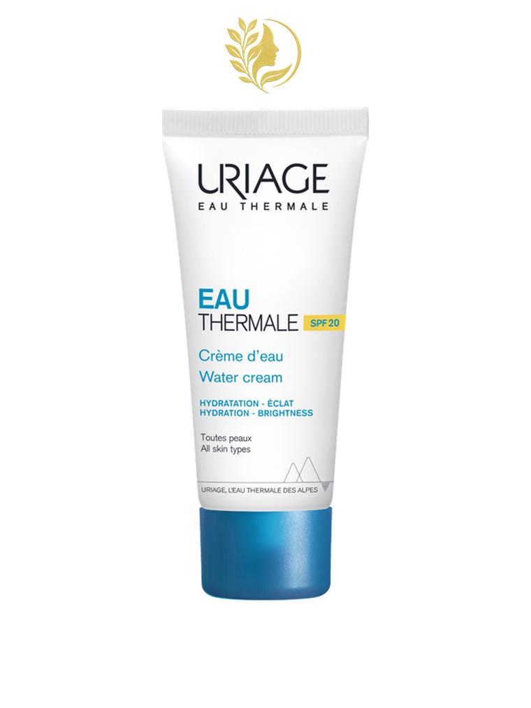 URIAGE EAU THERMALE - CRÈME D'EAU SPF20  HYDRATE, LISSE, ILLUMINE - 40 ML -