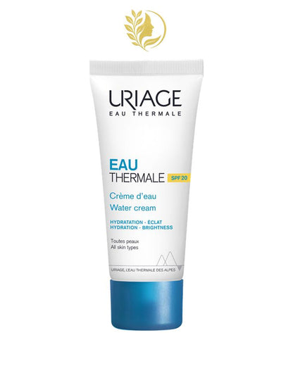 URIAGE EAU THERMALE - CRÈME D'EAU SPF20  HYDRATE, LISSE, ILLUMINE - 40 ML -