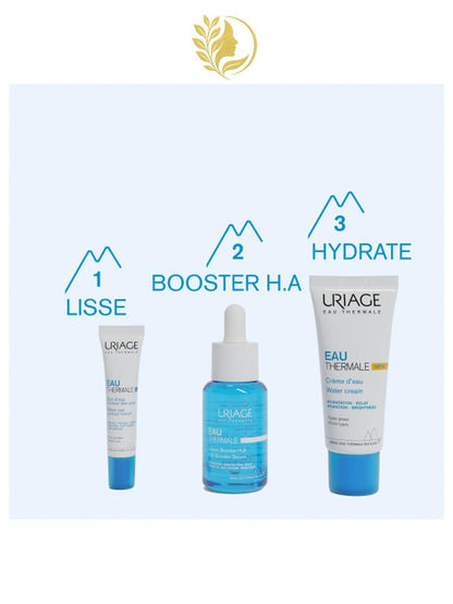 URIAGE EAU THERMALE - CRÈME D'EAU SPF20  HYDRATE, LISSE, ILLUMINE - 40 ML -
