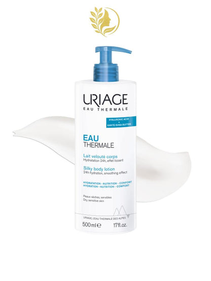 URIAGE EAU THERMALE - LAIT VELOUTÉ CORPS  HYDRATE, LISSE, CONFORT IMMÉDIAT - 200 & 500 ML -