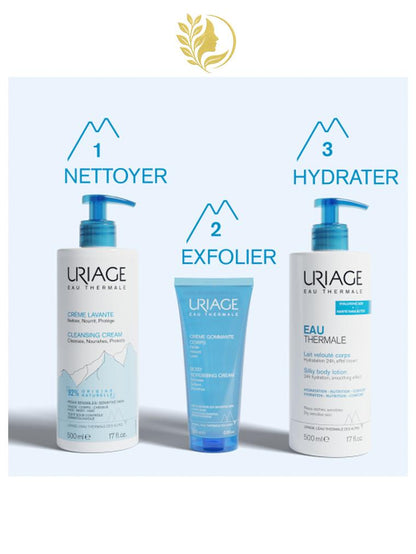 URIAGE EAU THERMALE - LAIT VELOUTÉ CORPS  HYDRATE, LISSE, CONFORT IMMÉDIAT - 200 & 500 ML -