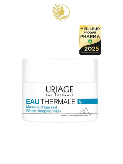 URIAGE EAU THERMALE - MASQUE D'EAU NUIT  HYDRATE, LISSE, EFFET 8H DE SOMMEIL - 50 ML -