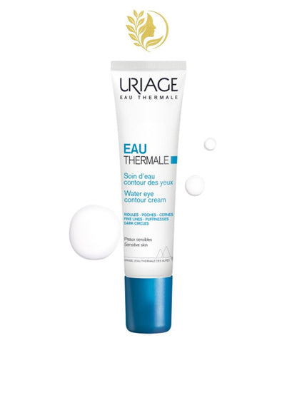URIAGE EAU THERMALE - SOIN D'EAU CONTOUR DES YEUX  RIDULES, POCHES, CERNES - 15 ML -