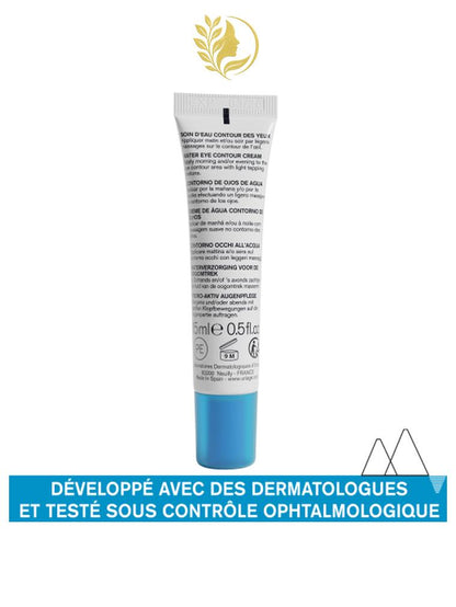 URIAGE EAU THERMALE - SOIN D'EAU CONTOUR DES YEUX  RIDULES, POCHES, CERNES - 15 ML -