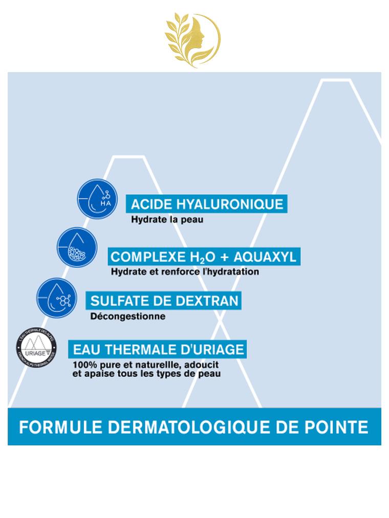 URIAGE EAU THERMALE - SOIN D'EAU CONTOUR DES YEUX  RIDULES, POCHES, CERNES - 15 ML -