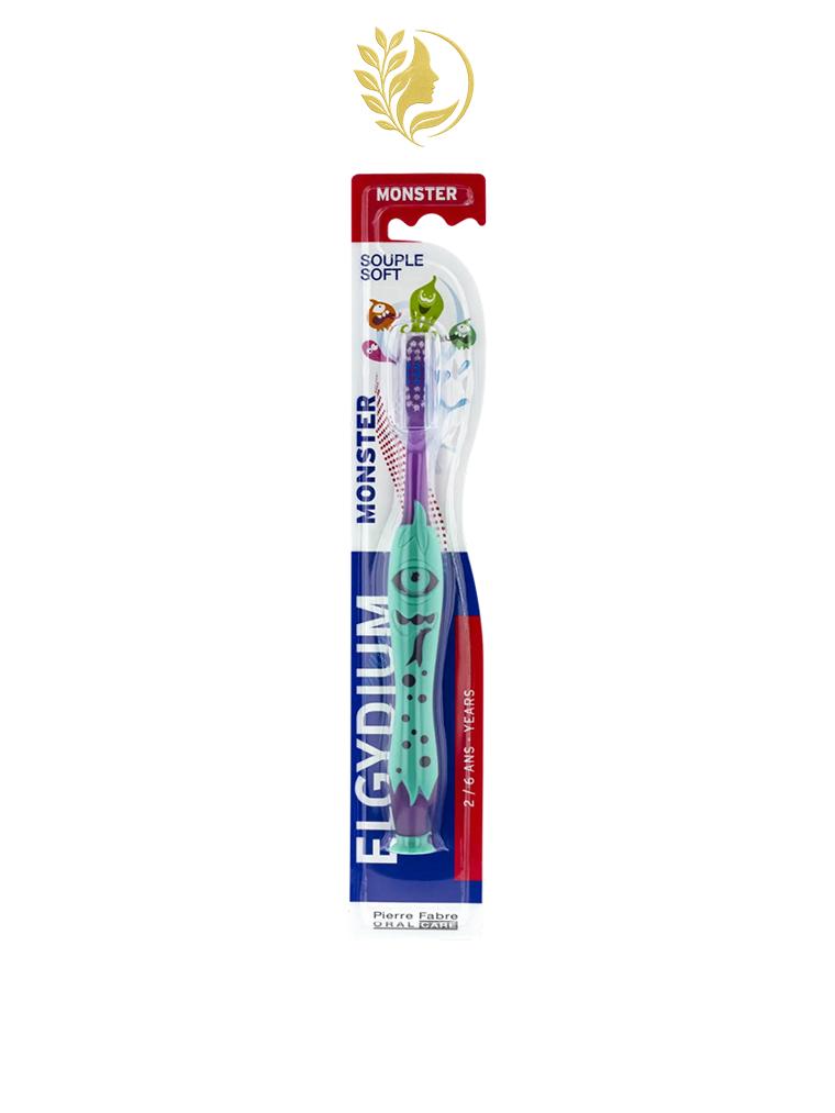ELGYDIUM ELGYDIUM KIDS MONSTER 2/6 ANS - BROSSE À DENTS ENFANT *SOUPLE*