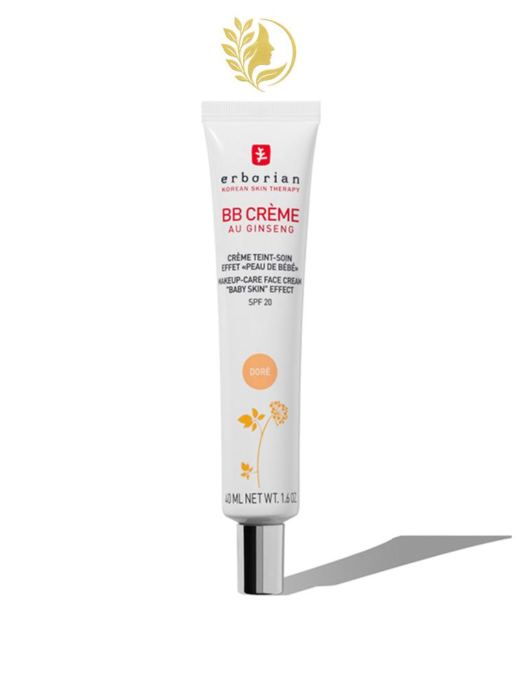ERBORIAN BB CRÈME AU GINSENG CRÈME TEINT DORE SPF20 - 15 & 40 ML -
