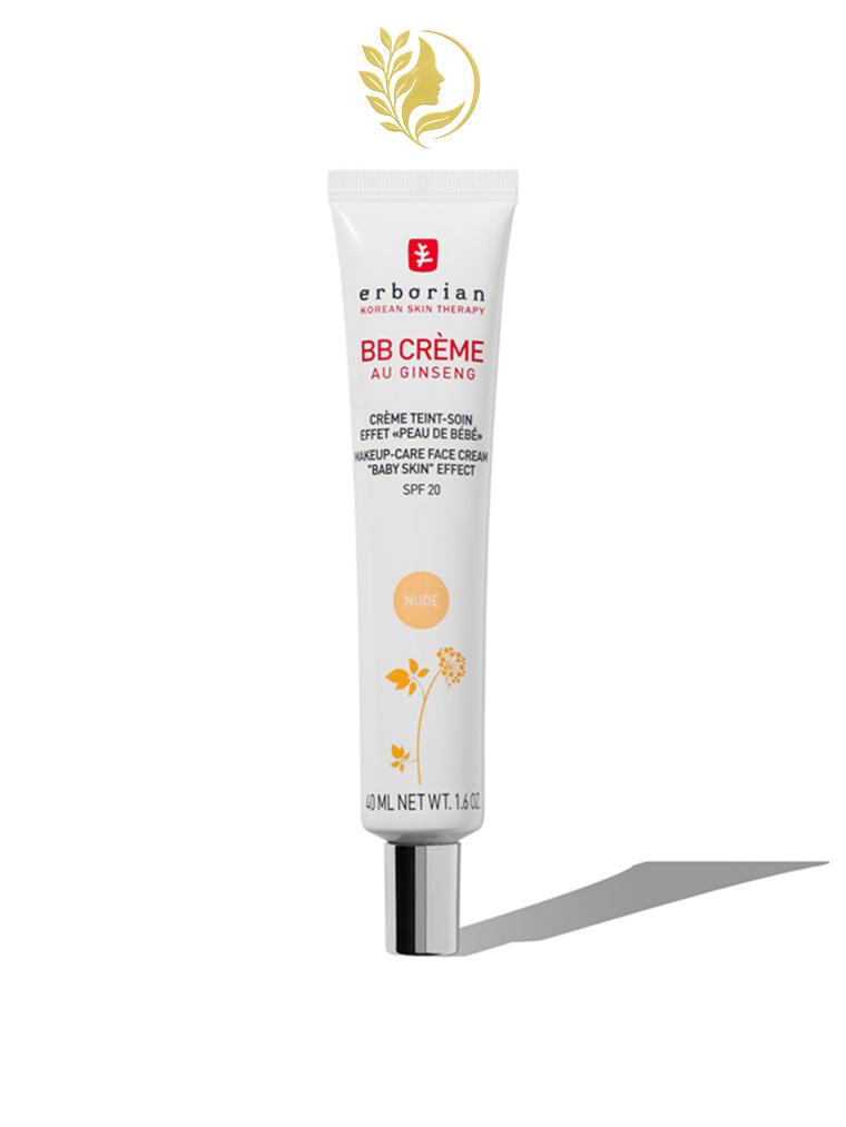 ERBORIAN BB CRÈME AU GINSENG CRÈME TEINT NUDE SPF20 - 15 & 40 ML -