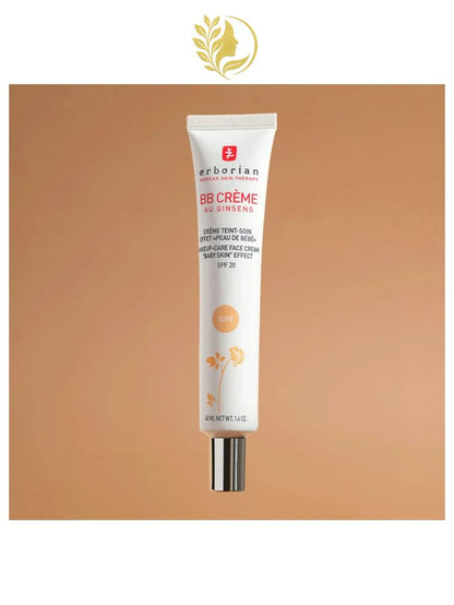 ERBORIAN BB CRÈME AU GINSENG CRÈME TEINT NUDE SPF20 - 15 & 40 ML -
