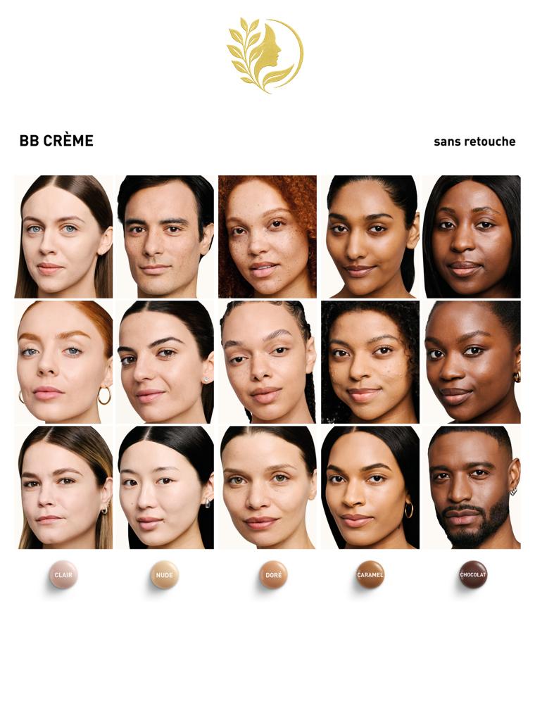 ERBORIAN BB CRÈME AU GINSENG CRÈME TEINT NUDE SPF20 - 15 & 40 ML -