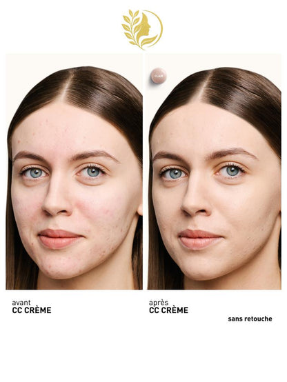 ERBORIAN CC CRÈME À LA CENTELLA ASIATICA SOIN CORRECTEUR TEINTÉ CLAIR SPF 30 - 15 & 40 ML -