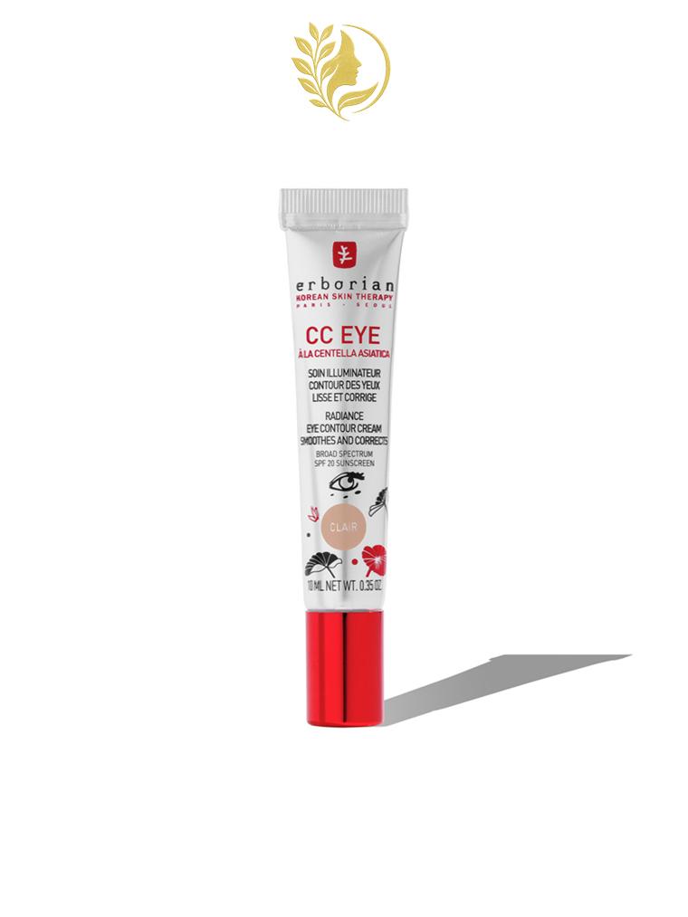 ERBORIAN CC EYE A LA CENTELLA CLAIR SOIN ILLUMINATEUR CONTOUR DES YEUX SPF20 - 10 ML -