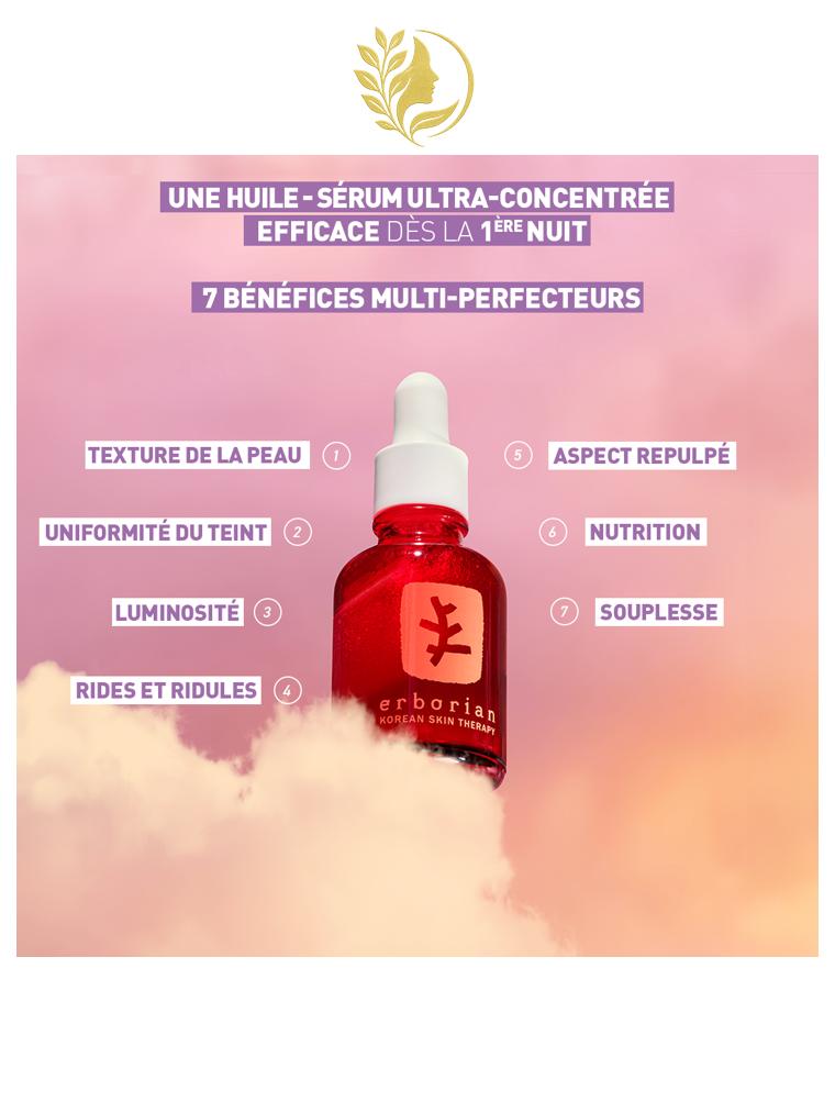 ERBORIAN SKIN THERAPY HUILE DE NUIT MULTI PERFECTRICE - 30 ML -