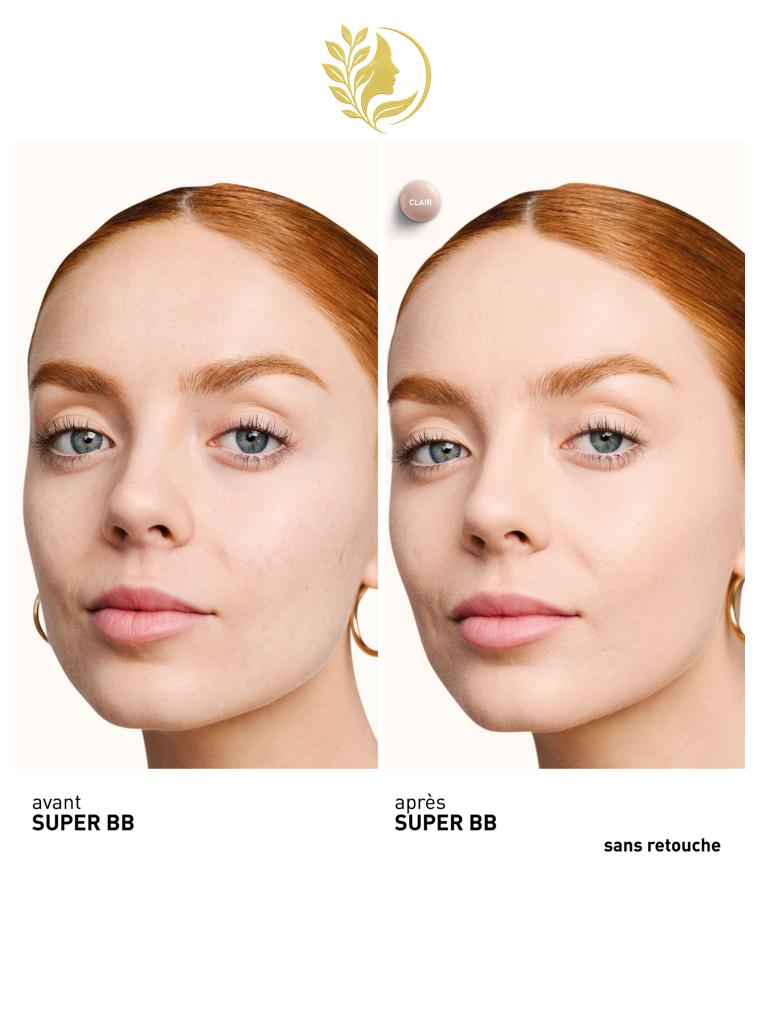 ERBORIAN SUPER BB CRÈME SOIN COUVRANTE SPF20 CLAIR - 15 & 40 ML -
