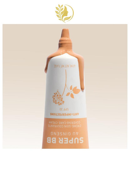 ERBORIAN SUPER BB CRÈME SOIN COUVRANTE SPF20 CLAIR - 15 & 40 ML -